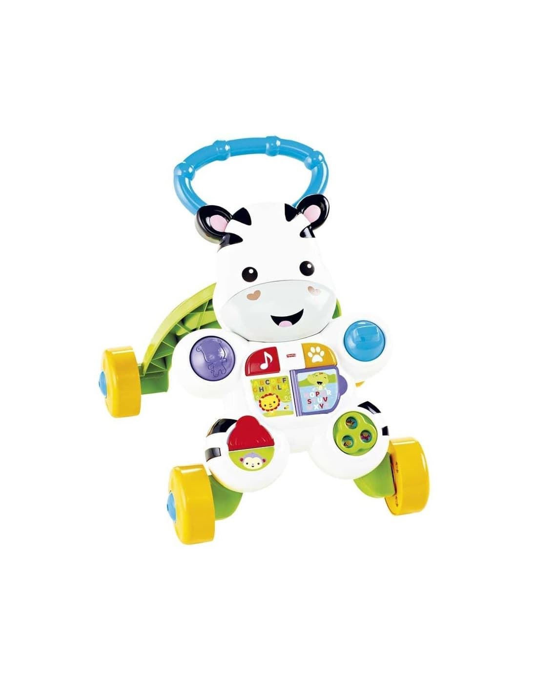 Andador Cebra parlanchina primeros pasos DLD87 FISHER PRICE - Imagen 1