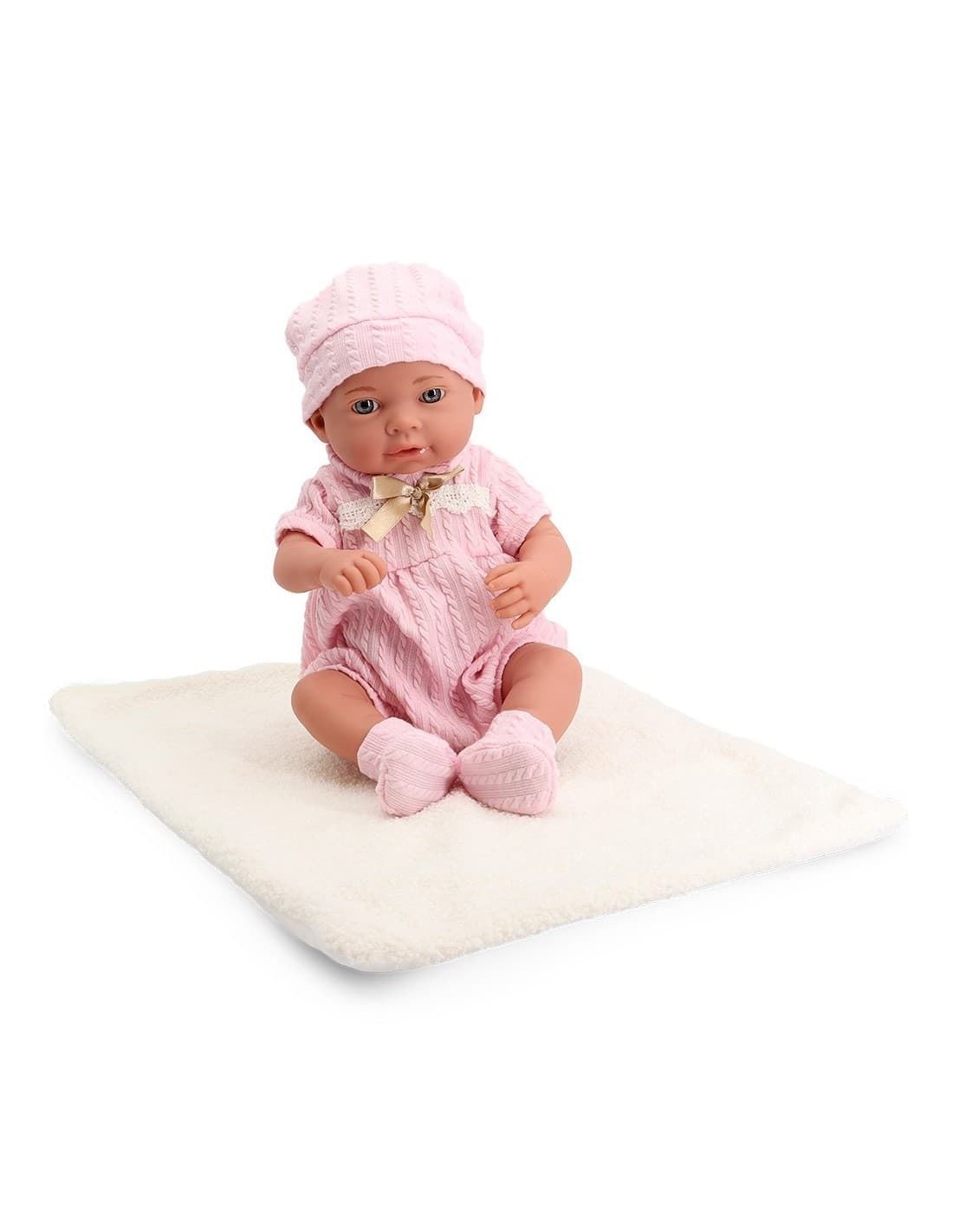 Bebé conjunto de encaje rosa 40 cm. 788T00631 TACHAN - Imagen 1