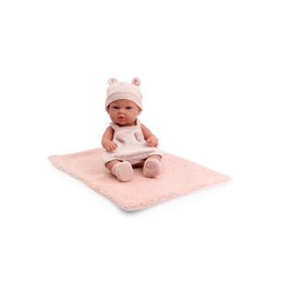 Bebé conjunto de punto rosa 30 cm. 788T00625 TACHAN - Imagen 1