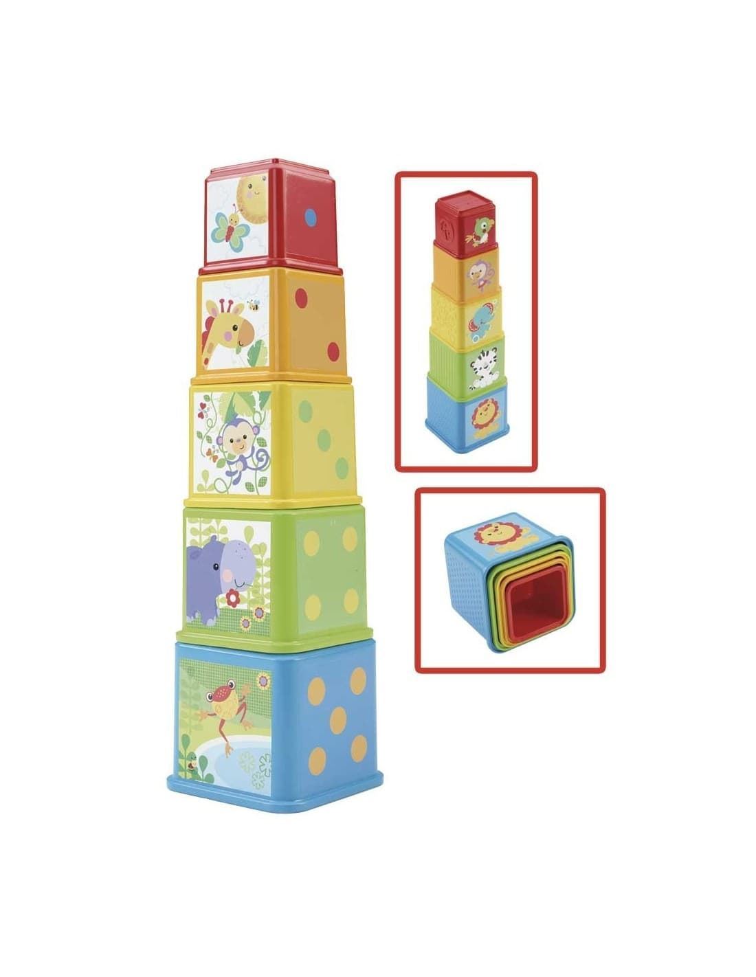 Bloques de construcción apila y descubre CDC52 FISHER-PRICE - Imagen 1