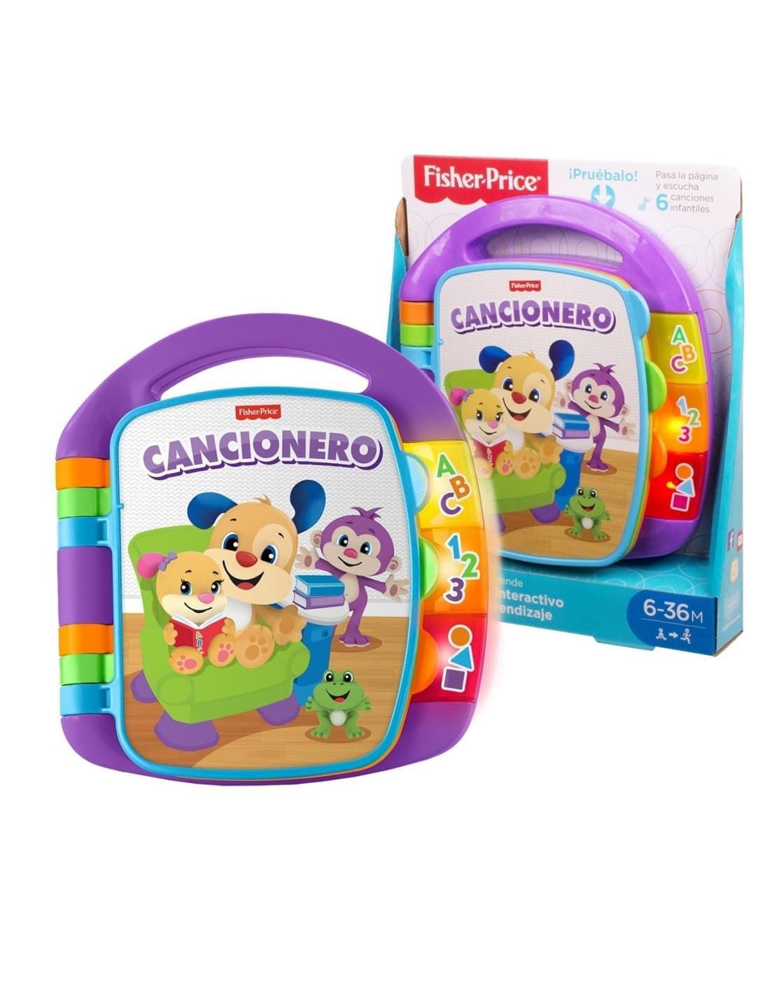 Libro aprendizaje perrito FRC69 FISHER-PRICE - Imagen 1