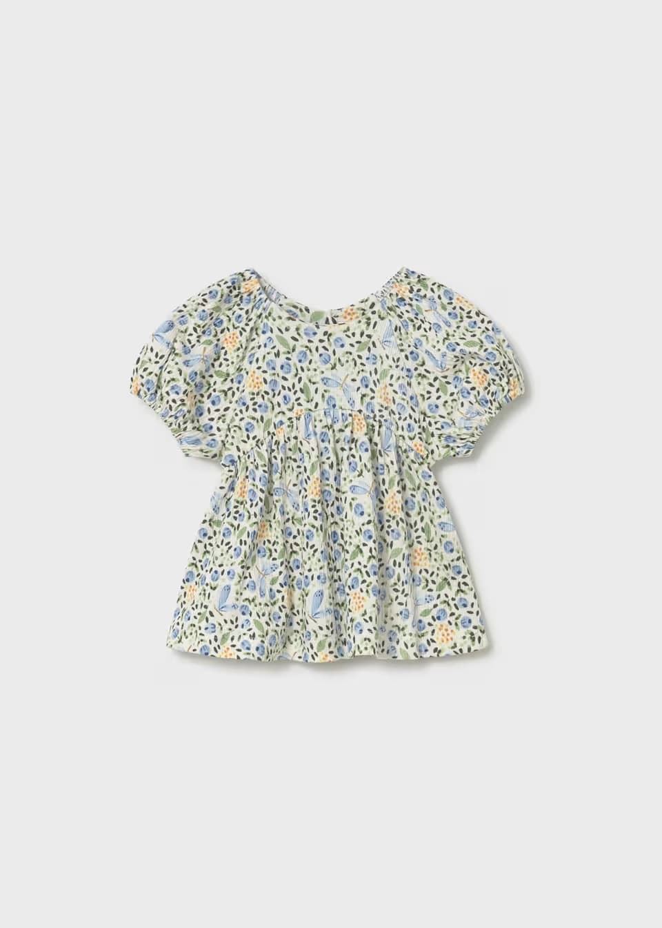 Mayoral Blusa punto bambula bebé cielo - Imagen 1