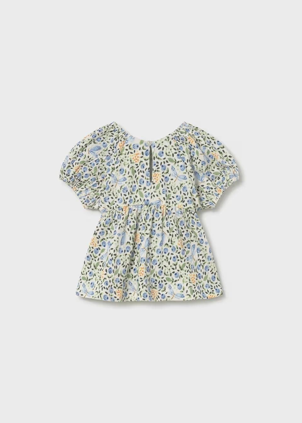 Mayoral Blusa punto bambula bebé cielo - Imagen 2
