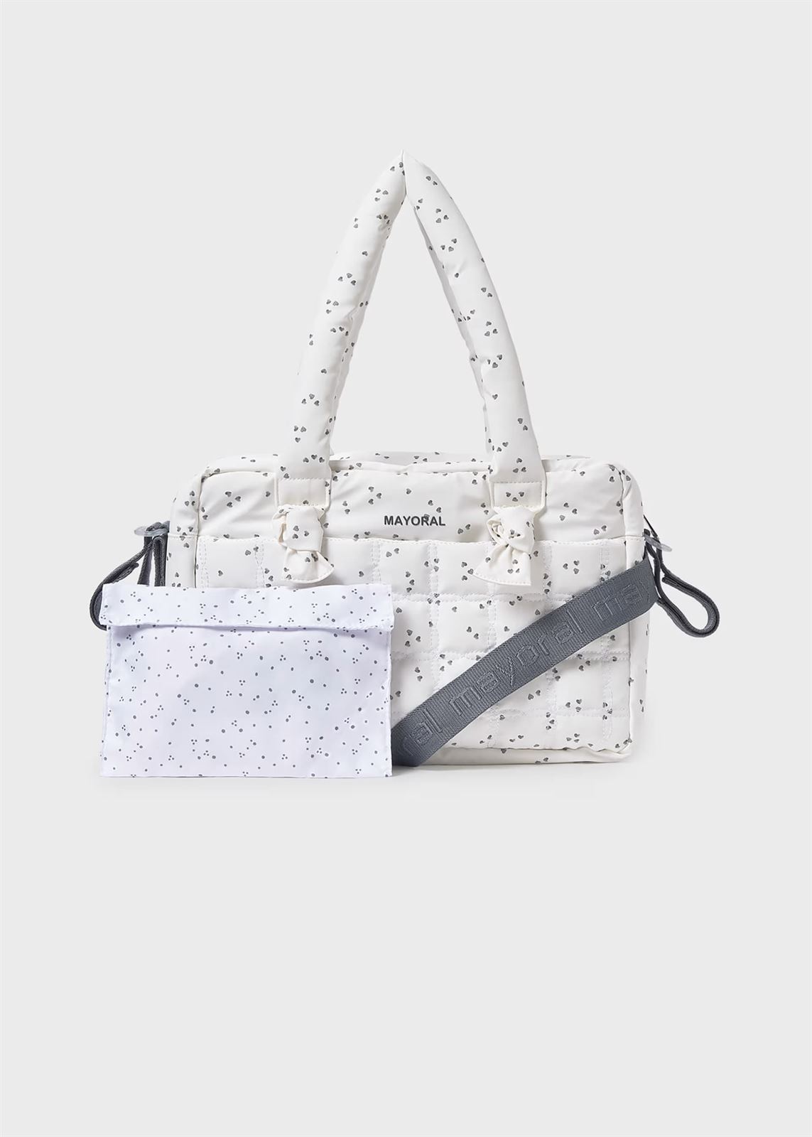 Mayoral Bolso estampado bebé antracita - Imagen 1