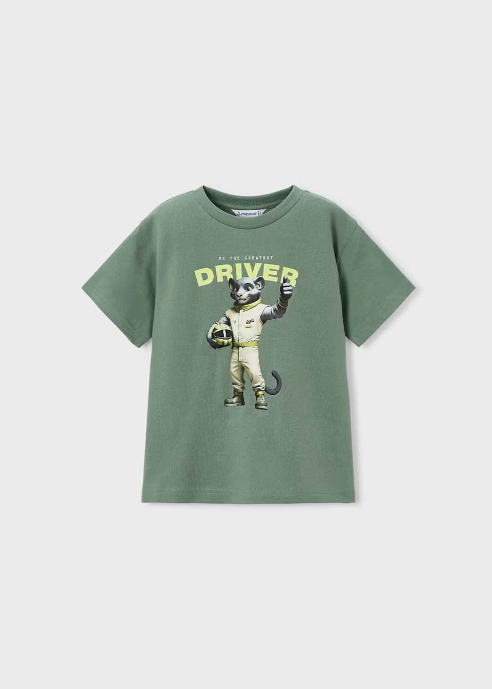 Mayoral Camiseta driver niño verde - Imagen 1