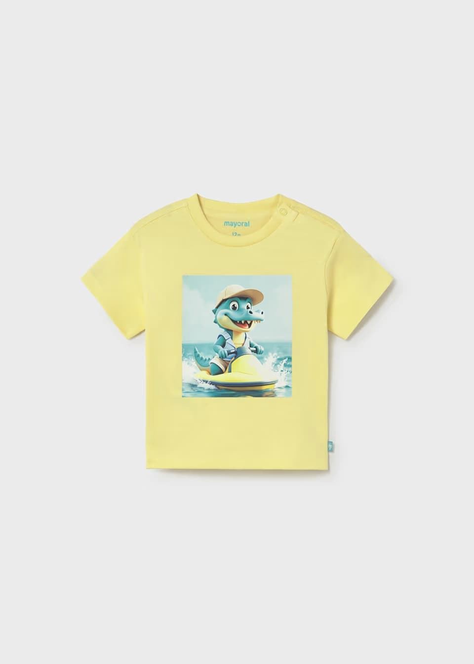 Mayoral Camiseta moto de agua bebé lemon - Imagen 1