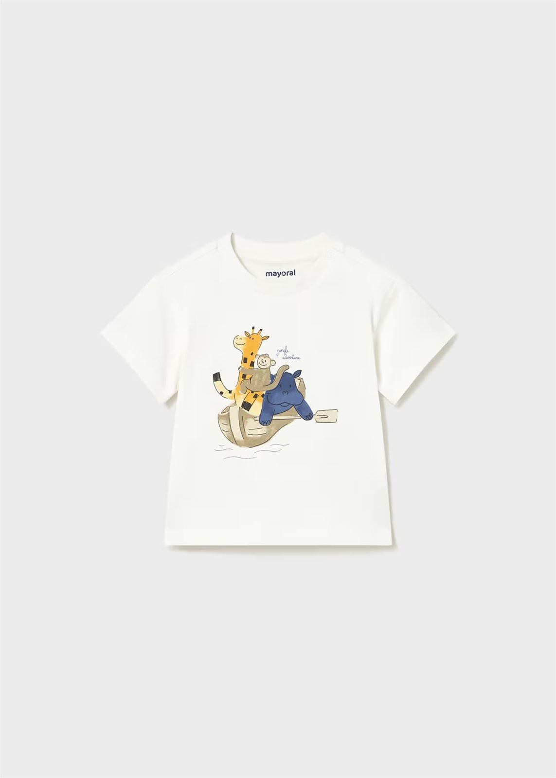 Mayoral Chándal con camiseta interactivo bebé peach - Imagen 2