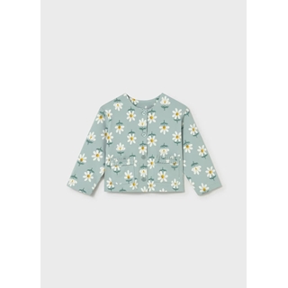 Mayoral Conjunto 3 piezas con chaqueta bebé menta - Imagen 1