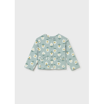 Mayoral Conjunto 3 piezas con chaqueta bebé menta - Imagen 1