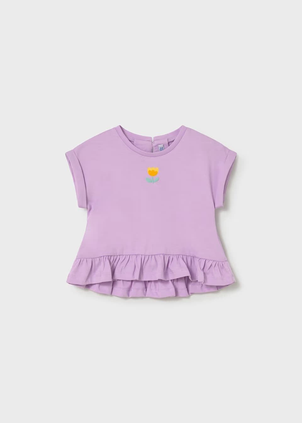 Mayoral Conjunto 3 piezas con pantalón bebé lilac - Imagen 2