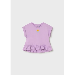 Mayoral Conjunto 3 piezas con pantalón bebé lilac - Imagen 2