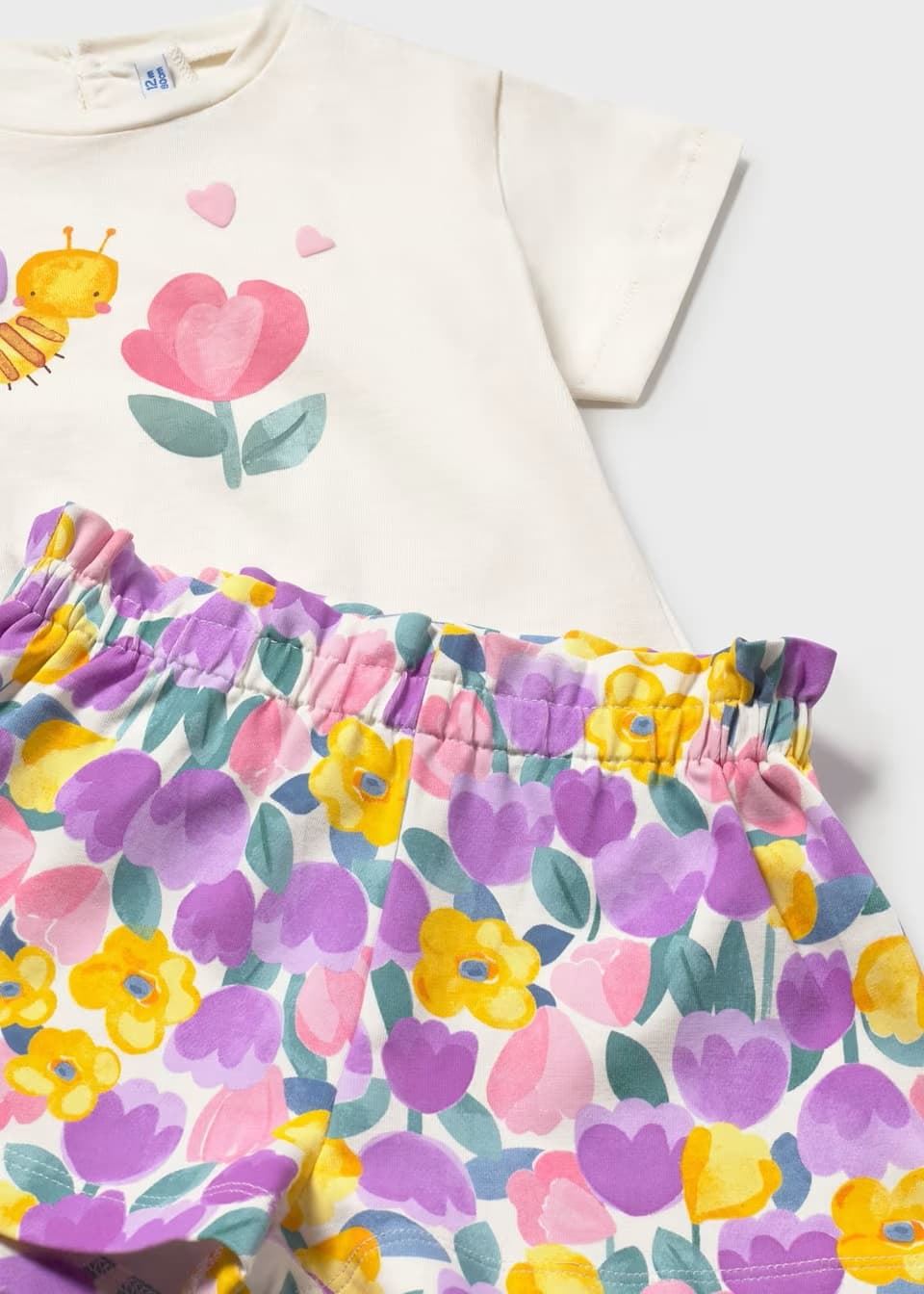 Mayoral Conjunto 3 piezas con pantalón bebé lilac - Imagen 4
