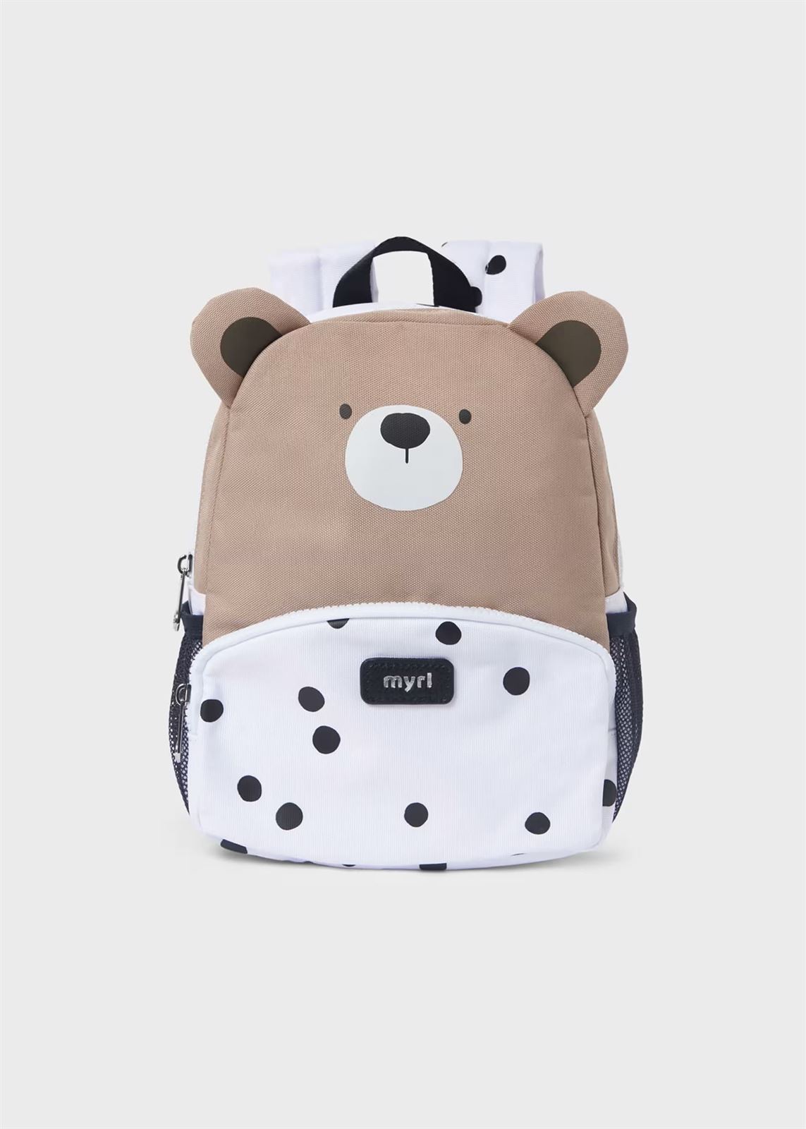 Mayoral Mochila guardería orejitas bebé crudo - Imagen 1