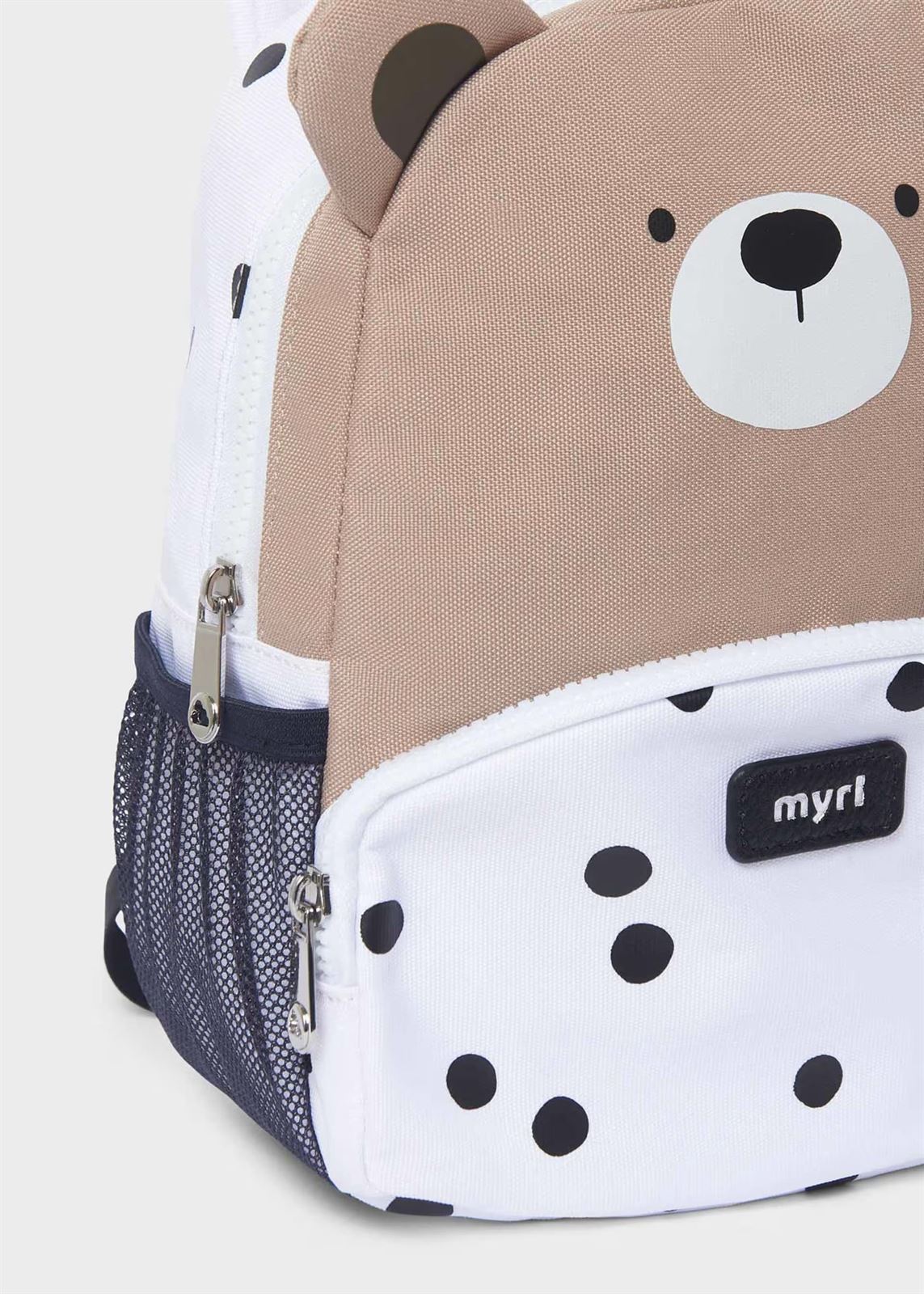 Mayoral Mochila guardería orejitas bebé crudo - Imagen 3