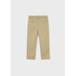 Mayoral Pantalón chino relaxed con lino niño mocca - Imagen 2