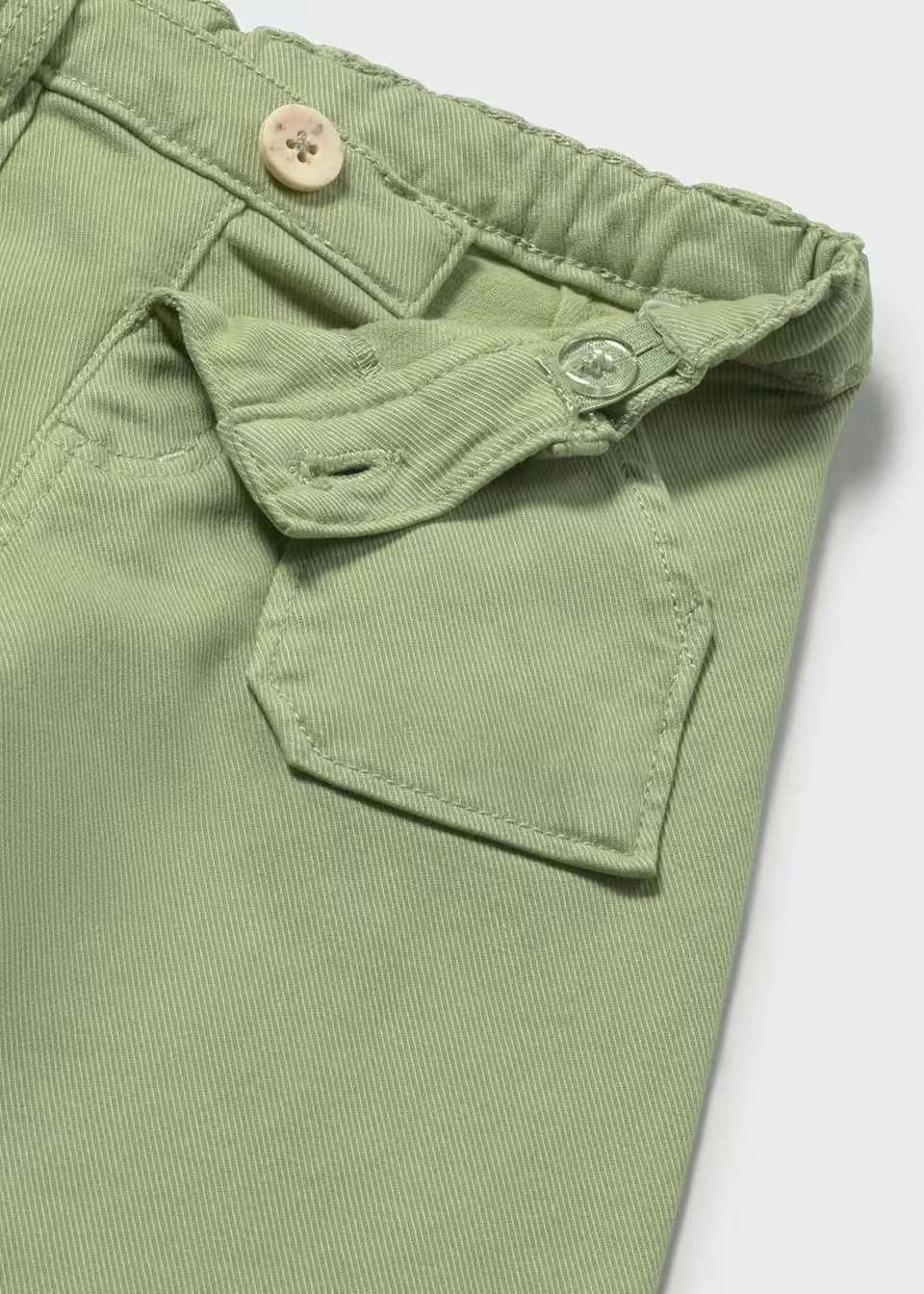 Mayoral Pantalón largo sarga bebé basil - Imagen 3
