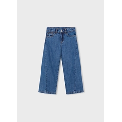 Mayoral Pantalón vaquero fluido niña tejano oscuro - Imagen 1