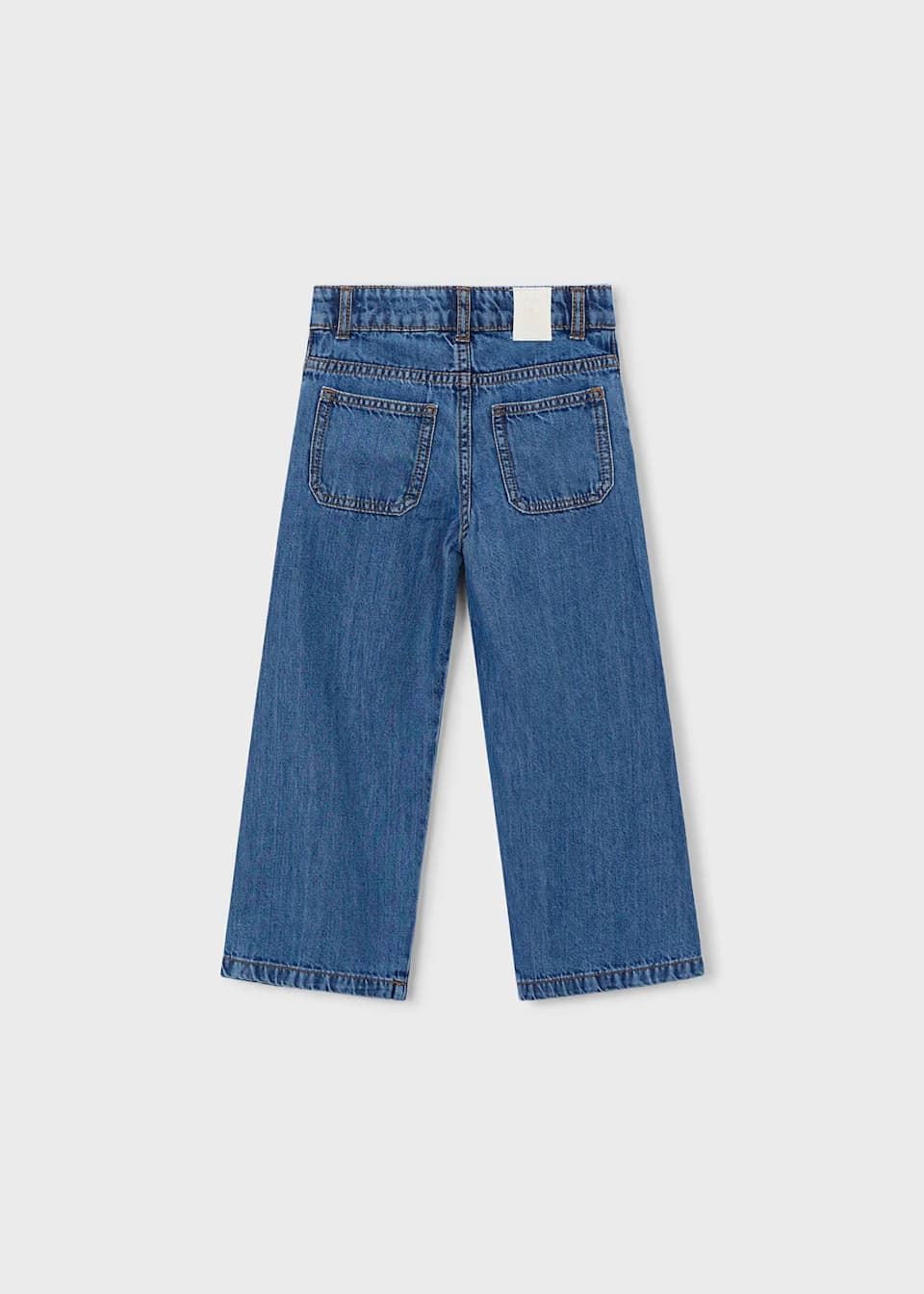 Mayoral Pantalón vaquero fluido niña tejano oscuro - Imagen 2