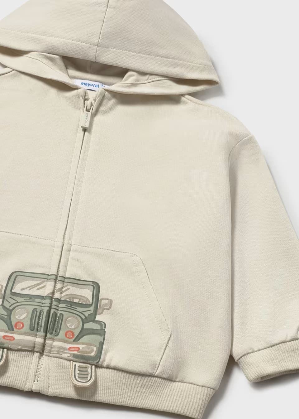 Mayoral Sudadera cremallera interactiva bebé cáñamo - Imagen 3