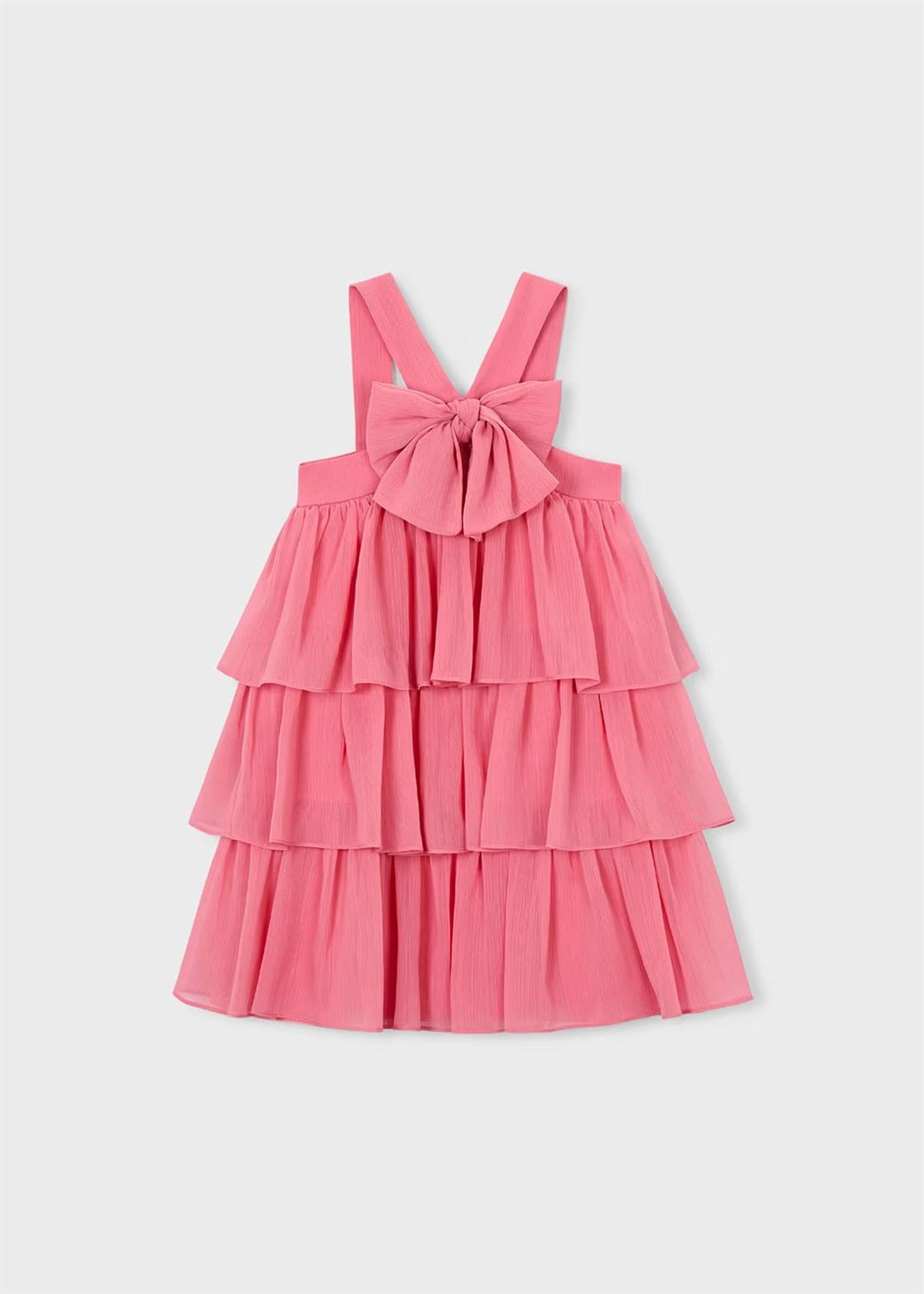 Mayoral Vestido bambula volantes niña camelia - Imagen 1