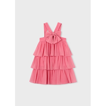 Mayoral Vestido bambula volantes niña camelia - Imagen 1