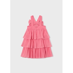 Mayoral Vestido bambula volantes niña camelia - Imagen 2
