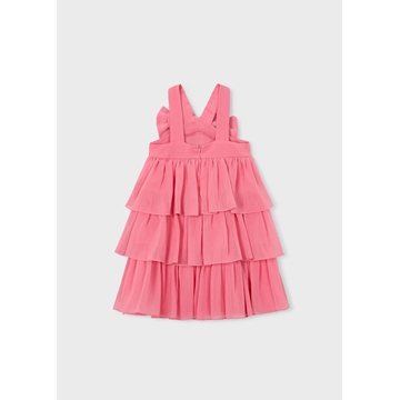 Mayoral Vestido bambula volantes niña camelia - Imagen 2