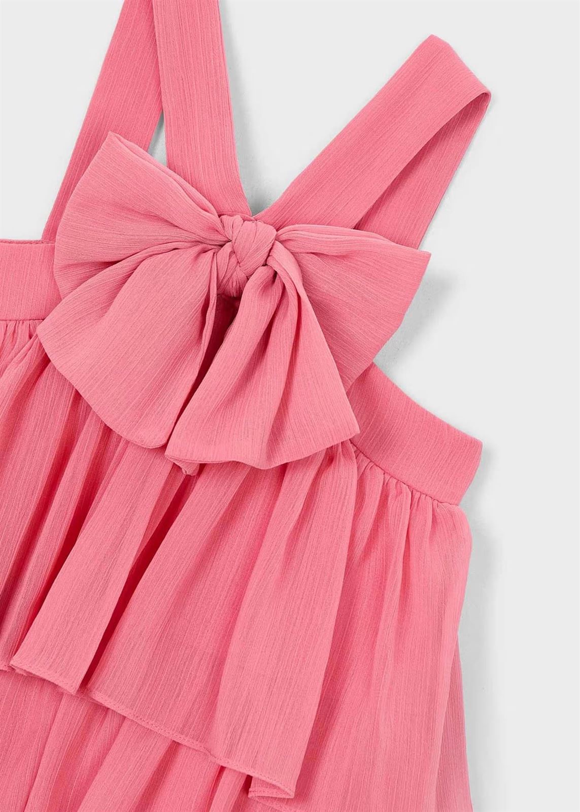 Mayoral Vestido bambula volantes niña camelia - Imagen 3