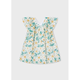 Mayoral Vestido ceremonia estampado flores niña lago - Imagen 1