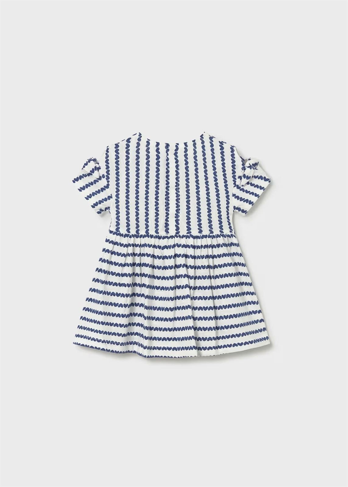 Mayoral Vestido estampado con bolso bebé porcelana - Imagen 2