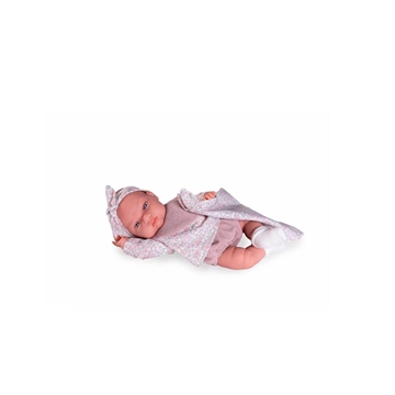 Muñeca Tufi con bolitas con babero 70402 MUÑECAS ANTONIO JUAN - Imagen 1